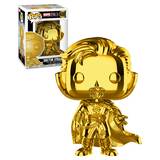 Funko POP! Marvel Studios The First Ten Years #439 Doctor Strange (Gold Chrome) - New, Mint Condition