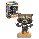 Funko POP! Marvel Guardians Of The Galaxy Vol 2 #201 Rocket - New, Mint Condition