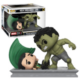 Funko POP! Movie Moments Marvel Studios The First Ten Years #362 Hulk Smashing Loki - New, Mint Condition