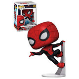 Funko POP! Marvel Spider-Man Far From Home #470 Spider-Man Upgraded Suit - New, Mint Condition