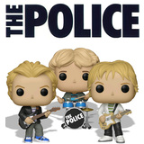 Funko POP! Rocks The Police Bundle (Sting, Stewart Copeland, Andy Summers) - New, Mint Condition