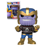 Funko POP! Marvel Holiday #533 Thanos (Ugly Sweater) - New, Mint Condition