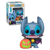 Funko POP! Disney Lilo And Stitch #605 Halloween Stitch - New, Mint Condition