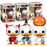 Funko POP! Disney Mickey Mouse & Friends - Huey, Dewey & Louie (Halloween) - Limited Funko Shop Exclusive - New, Mint Condition