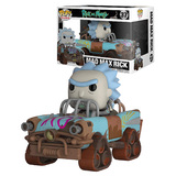 Funko POP! Rides Rick And Morty #37 Mad Max Rick - New, Mint Condition