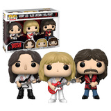 Funko POP! Rocks RUSH Three Pack - Geddy Lee/Alex Lifeson/Neil Peart  - New, Mint Condition