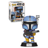 Funko POP! Star Wars The Mandalorian #348 Heavy Infantry Mandalorian (Metallic) - New, Mint Condition