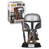 Funko POP! Star Wars The Mandalorian #345 Mandalorian (New Beskar) - New, Mint Condition