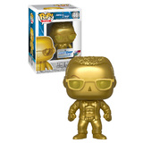 Funko POP! WWE Wrestling #46 The Rock (Smackdown Live!) - Limited Gold Import - New, Mint Condition