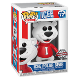 Funko Pop! Ad Icons #72 Icee Polar Bear (Holiday) POP! Vinyl - New, Mint Condition