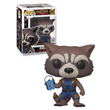 Funko POP! Marvel #491 Rocket (Guardians Mission Breakout) - Limited Disney Parks Exclusive - New, Mint Condition