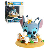 Funko POP! Deluxe Disney Lilo And Stitch #639 Stitch With Ducks - New, Mint Condition