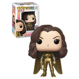 Funko Pop! Heroes WW84 #331 Wonder Woman (Golden Armour No Helmet) POP! Vinyl - New, Mint Condition