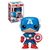 Funko POP! Marvel #06 Captain America - New, Mint Condition