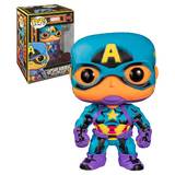 Funko POP! Marvel #648 Captain America (Black Light) - New, Mint Condition