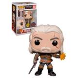 Funko POP! Games The Witcher #554 Geralt (Igni) Glows In The Dark - New, Mint Condition