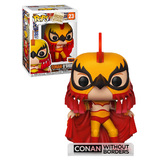 Funko POP! Conan Without Borders #23 Conan O'Brien (Luchador Conan) - New, Mint Condition