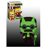 Funko POP! Television The Simpsons Treehouse Of Horror #1029 Devil Flanders (Glows In The Dark) - New, Mint Condition