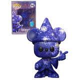 Funko POP! Art Series Disney Fantasia #14 Sorcerer Mickey Mouse (Blue) - With Hard POP! Protector - New, Mint Condition