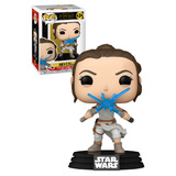 Funko POP! Star Wars #434 Star Wars - Rey With Two Lightsabers Pop!  - New, Mint Condition