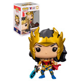 Funko POP! Heroes Wonder Woman #385 Death Metal 80th Anniversary  - New, Mint Condition