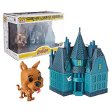 Funko POP! Town Scooby Doo #01 Scooby And Haunted Mansion - New, Mint Condition