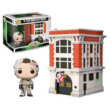 Funko POP! Town Ghostbusters #03 Peter Venkman And Firehouse - New, Mint Condition