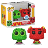 Funko POP! Ad Icons McDonalds #47762 2 Pack Fry Kids (Red/Green) - Limited Funko Shop Exclusive - New, Mint Condition