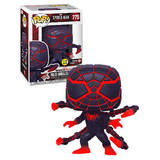 Funko POP! Marvel Spider-Man #810 Miles Morales (Programmable Matter Suit Glows In The Dark) - Limited Gamestop Exclusive - New, Mint Condition