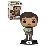 Funko POP! Star Wars #461 The Mandalorian With Grogu - New, Mint Condition