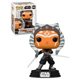 Funko POP! Star Wars #464 The Mandalorian - Ahsoka With Lightsabers - New, Mint Condition