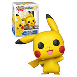 Funko POP! Games Pokemon #553 Pikachu Waving (Diamond Collection Glitter) - New, Mint Condition