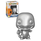 Funko POP! Games Pokemon #455 Charmander (Silver Metallic) - New, Mint Condition