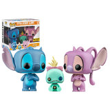 Funko POP! Disney Lilo & Stitch - 3 Pack Stitch, Scrump & Angel - Limited Hot Topic Exclusive - New, Mint Condition