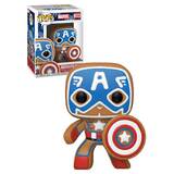 Funko POP! Marvel Holiday #933 Captain America Gingerbread - New, Mint Condition