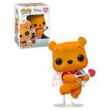 Funko POP! Disney Winnie The Pooh #1008 Valentine Pooh (Flocked) - New, Mint Condition