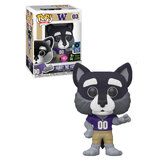 Funko POP! College University Of Washington #03 Harry The Husky (Flocked) - Limited ECCC 2020 Exclusive - New