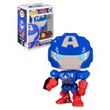 Funko POP! Marvel Avengers Mechstrike #829 Captain America (Glows In The Dark) - New, Mint Condition