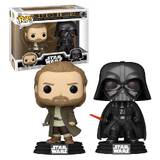 Funko POP! Star Wars Obi-Wan Kenobi #64905 Two Pack Obi-Wan Kenobi & Darth Vader - New, Mint Condition