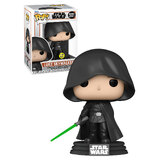 Funko POP! Star Wars The Mandalorian #501 Luke Skywalker (Hooded - Glows In The Dark) - New, Mint Condition