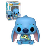 Funko POP! Disney Lilo & Stitch #1353 Stitch (With Turtle) - New, Mint Condition