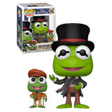 Funko POP! Movies Disney The Muppet Christmas Carol #1457 Bob Cratchit (Kermit) With Tiny Tim - New, Mint Condition