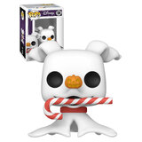 Funko POP! Disney Nightmare Before Christmas #1384 Zero With Candy Cane - New, Mint Condition