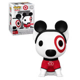 Funko POP! Ad Icons Target #218 Bullseye In Mickey Ears (Disney D100) - Limited Target Exclusive - New, Mint Condition