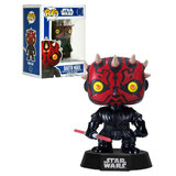 Funko POP! Star Wars #09 Darth Maul (Small Font Blue Box) - New, Mint Condition