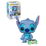 Funko POP! Disney Lilo & Stitch #1048 Stitch With Record Player - Popcultcha Exclusive - New, Mint Condition