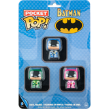 Funko Pocket POP! DC Batman #10558 Batman (Pink, Green & Blue) 3-Pack - New, Mint Condition