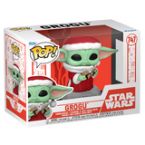 Funko POP! Star Wars Holiday #747 Grogu (aka Baby Yoda) With Holiday Cookies - New, Mint Condition