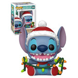 Funko POP! Disney Lilo & Stitch Holiday #1504 Stitch With Lights - New, Mint Condition