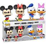 Funko POP! Mickey And Friends (D100) #70339 Mickey/Minnie/Donald/Daisy Four Pack - New, Mint Condition